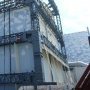 Fukushima Armored Chimney tent pole leg enclosing reactors.