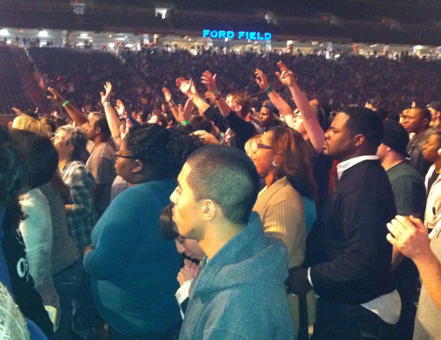 crowd