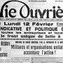 Gréve revendicative et politique de masse