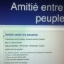 Amitié entre les peuples