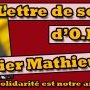 O.P.A - Soutien à Xavier Mathieu
