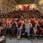 Une vue de la salle de cinéma à Zagreb où se déroulent les grandes (…)