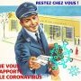200407 - Restez chez vous je vous apporte le coronavirus Détournement (…)