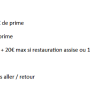 1 euro de travail
