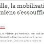 Impression-écran du site de La Provence