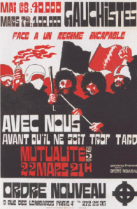 Affiche d'Ordre nouveau