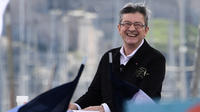 Le candidat de la France insoumise, Jean-Luc Mélenchon, dimanche 9 avril 2017 à Marseille.
