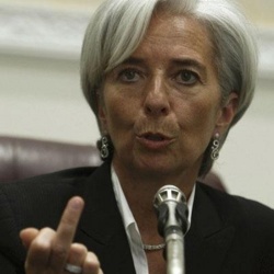 La crise commentée en direct par Christine Lagarde