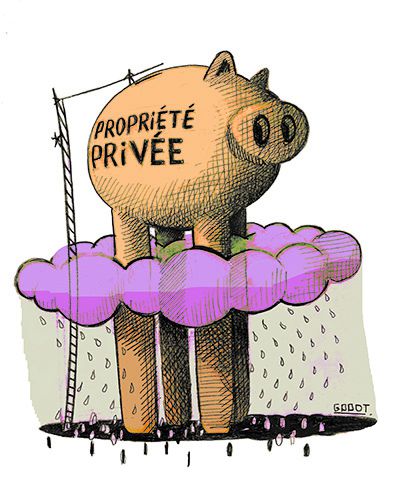 la question c'est l’impôt ou la maîtrise de la richesse créée ?