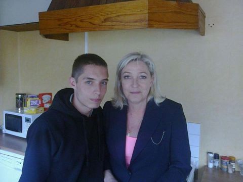 Marine Le Pen et Kevin Reche