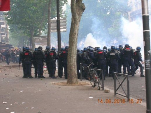 Paris 14 juin, j'y étais, j'ai vu, j'accuse...