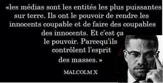 Malcolm X sur les médias