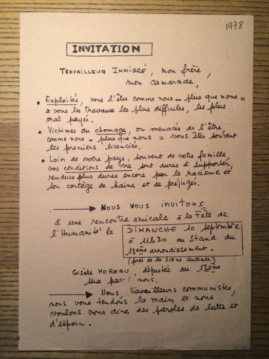 Nous sommes allés voir à quoi ressemblent vraiment les tracts dans les archives du PCF à Bobigny