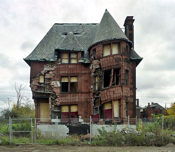 Photos artistiques de Détroit en ruine