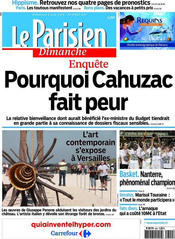 le parisien cahuzac